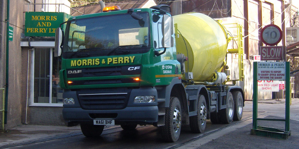 Preventing waste water run-off for Morris & Perry’s quarry with bespoke wheel cleaning systems