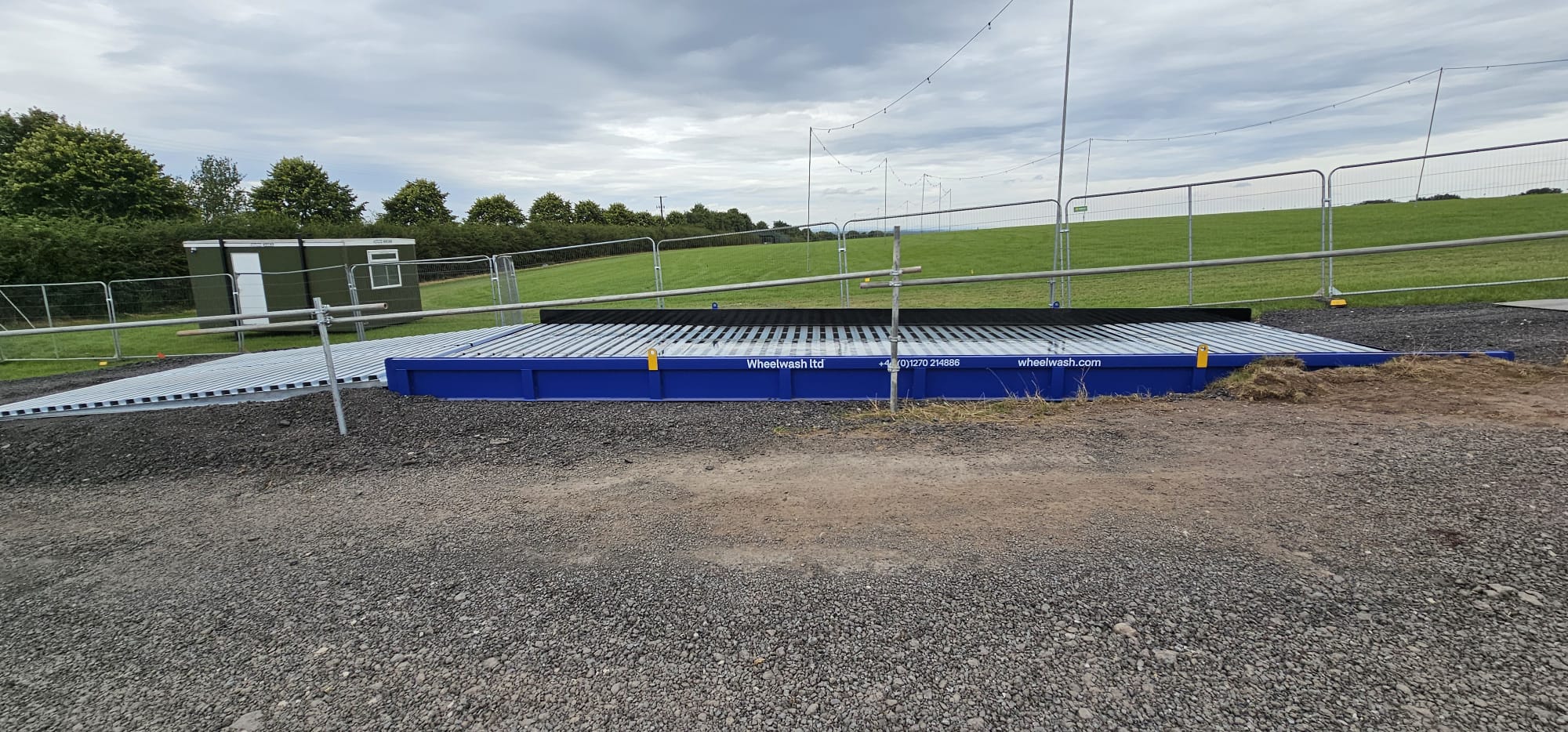 Creamfields – Wheel Wash System for Road Safety
